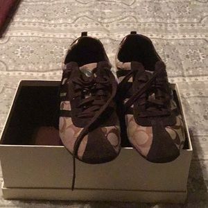 Brown Coach Sneakers